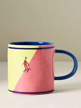 Anthropologie Apres Ski Stoneware Mug